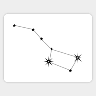 Big Dipper Constellation Sticker